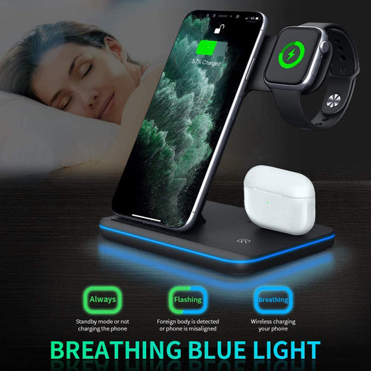 Compatible Mobile Watch Earphone Wireless Charge