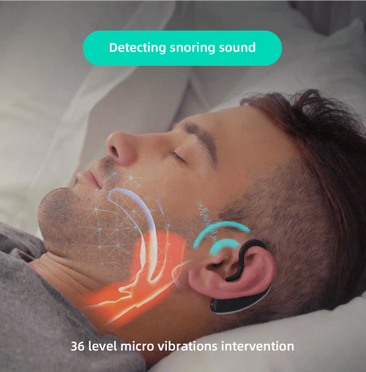 24 Hours Bluetooth Anti-snoring Device Charge Snore Earset